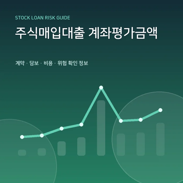 주식매입대출 계좌평가금액